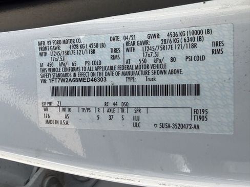 Used 2021 Ford F250 XL RWD image 27