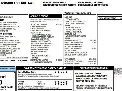Used 2023 Buick Envision Essence w/ Technology Package I image 2