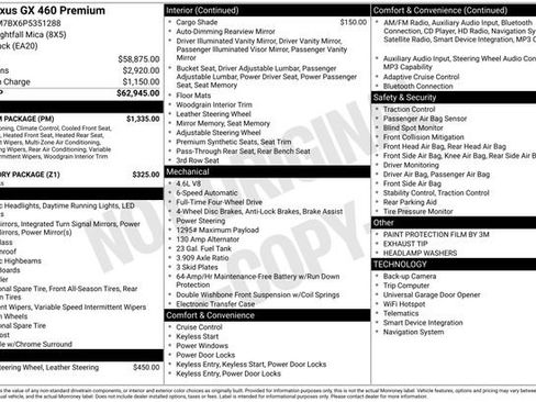 Used 2023 Lexus GX 460 Premium w/ Premium Package image 6