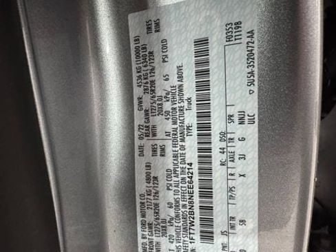 Used 2022 Ford F250 Lariat w/ Black Appearance Package image 69