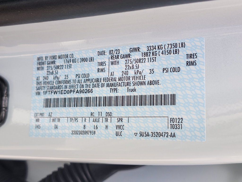Certified 2023 Ford F150 Limited AWD/4WD image 35