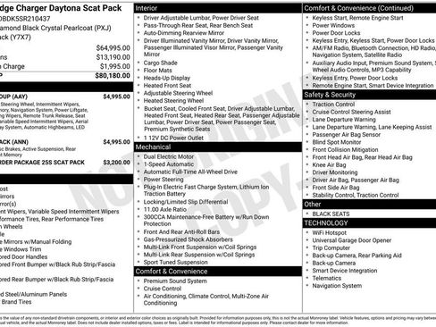 Used 2025 Dodge Charger R/T Scat Pack w/ Track Pack image 16