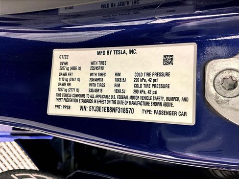 Used 2022 Tesla Model 3 Long Range AWD/4WD image 18