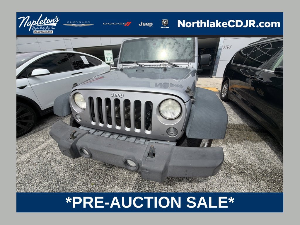 Used 2014 Jeep Wrangler Unlimited Sport w/ Quick Order Package 24S AWD/4WD image 1