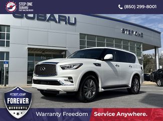 Used 2021 INFINITI QX80 Luxe video 1