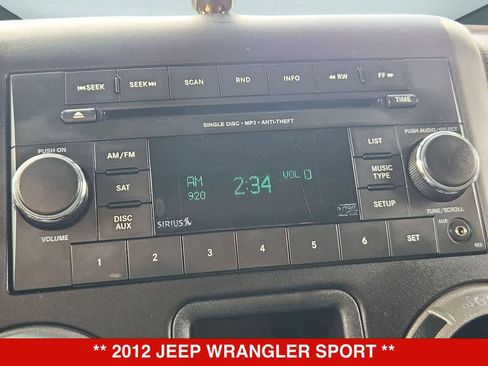 Used 2012 Jeep Wrangler Sport AWD/4WD image 26