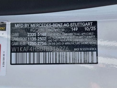 Certified 2026 Mercedes-Benz C 300 4MATIC Sedan image 17