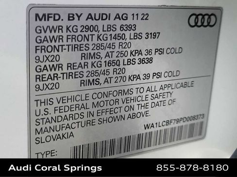 Certified 2023 Audi Q7 2.0T Premium Plus AWD/4WD image 29