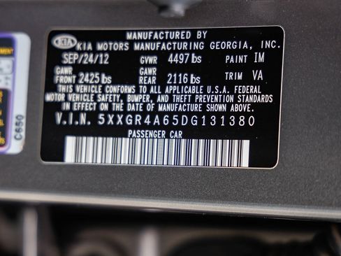 Used 2013 Kia Optima SX w/ Limited Pkg image 27