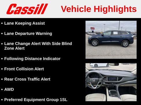 Used 2023 Buick Enclave Essence w/ Trailering Package, 5000 lbs. AWD/4WD image 7