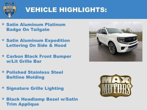 New 2025 Ford Expedition Platinum w/ Platinum Ultimate Package AWD/4WD image 28