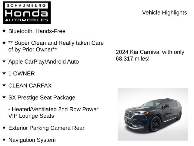 Used 2024 Kia Carnival SX Prestige FWD image 7