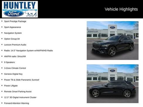 Used 2025 Genesis GV70 2.5T w/ Sport Prestige Package AWD/4WD image 2