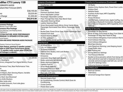 Used 2023 Cadillac CT5 Luxury