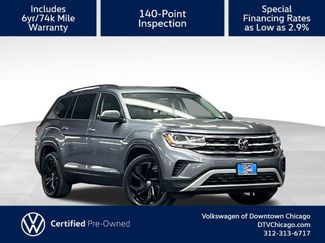 Certified 2023 Volkswagen Atlas SE w/ Black Wheel Package AWD/4WD 360° Tour