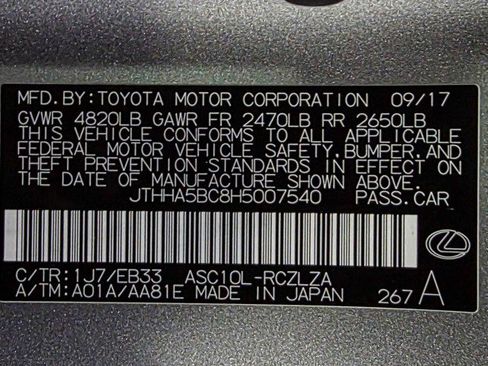 Used 2017 Lexus RC 200t F Sport RWD image 40