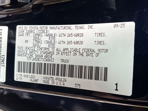 Used 2026 Toyota Tundra Limited image 27