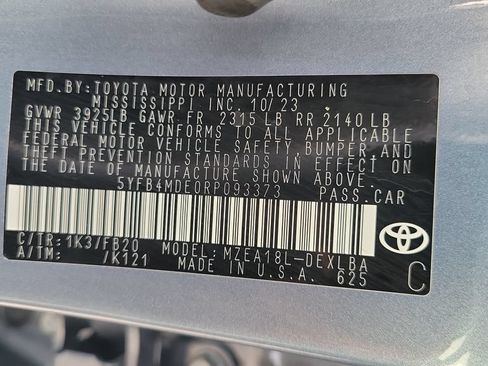 Used 2024 Toyota Corolla LE FWD image 24