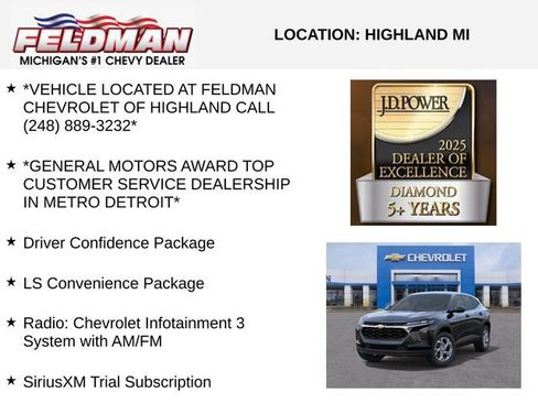 New 2026 Chevrolet Trax LS w/ LS Convenience Package FWD image 3