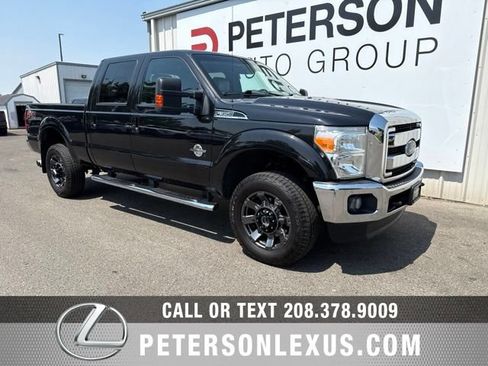 Used 2015 Ford F350 Lariat w/ Lariat Interior Package AWD/4WD image 2