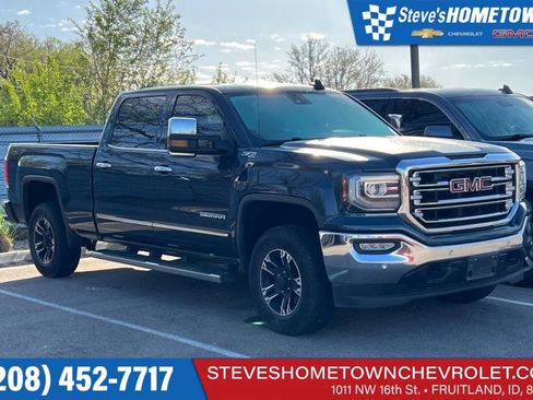 Used 2018 GMC Sierra 1500 SLT AWD/4WD image 1