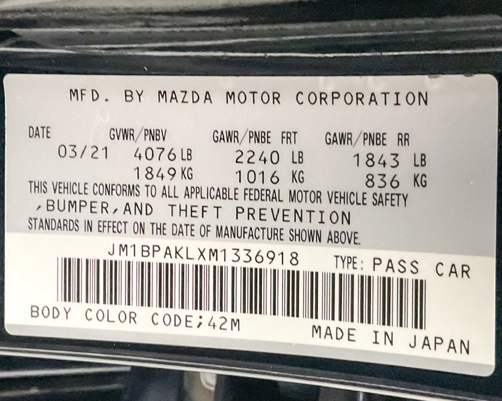 Used 2021 MAZDA MAZDA3 s FWD image 25
