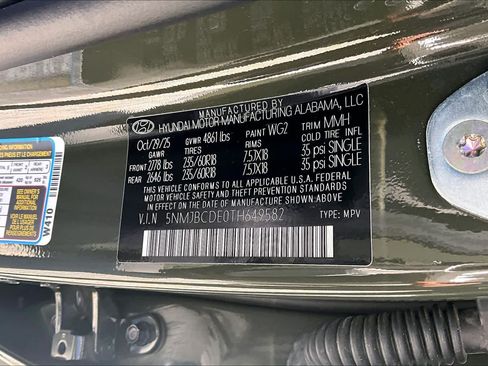 Used 2026 Hyundai Tucson SEL AWD/4WD image 34
