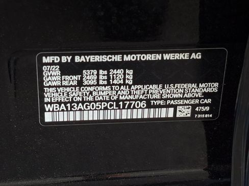 Used 2023 BMW 530e w/ Premium Package RWD image 34