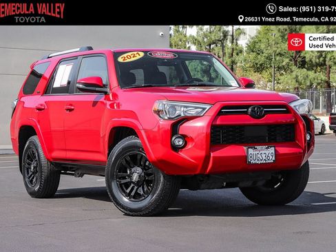 Certified 2021 Toyota 4Runner SR5 Premium w/ Moonroof Package RWD image 1