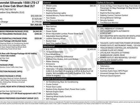 Used 2022 Chevrolet Silverado 1500 LT Trail Boss w/ LT Trail Boss Premium Package image 35