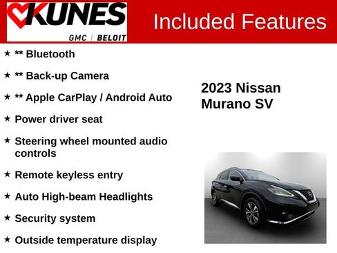 Used 2023 Nissan Murano SV image 2