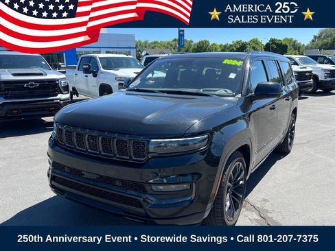 Used 2024 Jeep Grand Wagoneer L Series II w/ Quick Order Packagew 28T AWD/4WD image 2
