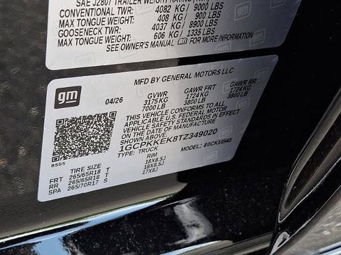 New 2026 Chevrolet Silverado 1500 LT AWD/4WD image 12