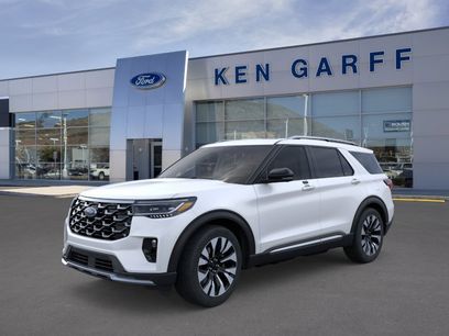 New 2026 Ford Explorer Platinum w/ LUX Leather Package