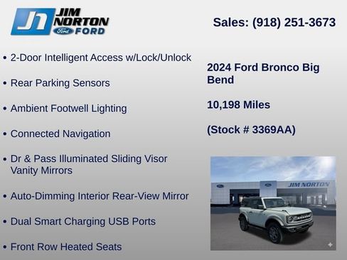 Used 2024 Ford Bronco Big Bend AWD/4WD image 31