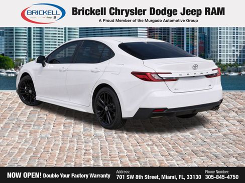 Used 2025 Toyota Camry SE w/ Multimedia Upgrade Package FWD image 3