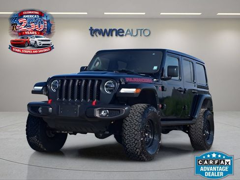 Used 2022 Jeep Wrangler Unlimited Rubicon w/ LED Lighting Group AWD/4WD image 1
