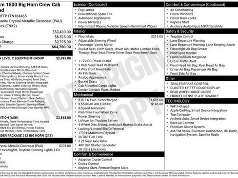 Used 2026 RAM 1500 Big Horn AWD/4WD image 32