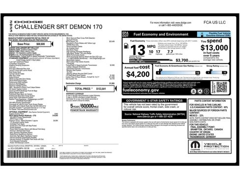 Used 2023 Dodge Challenger SRT Hellcat Redeye image 27