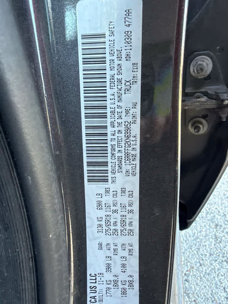 Used 2019 RAM 1500 Big Horn AWD/4WD image 15