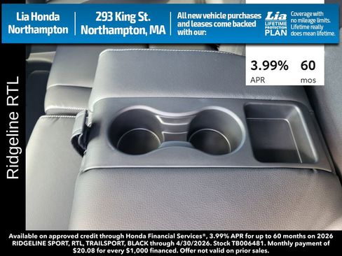 New 2026 Honda Ridgeline RTL image 33