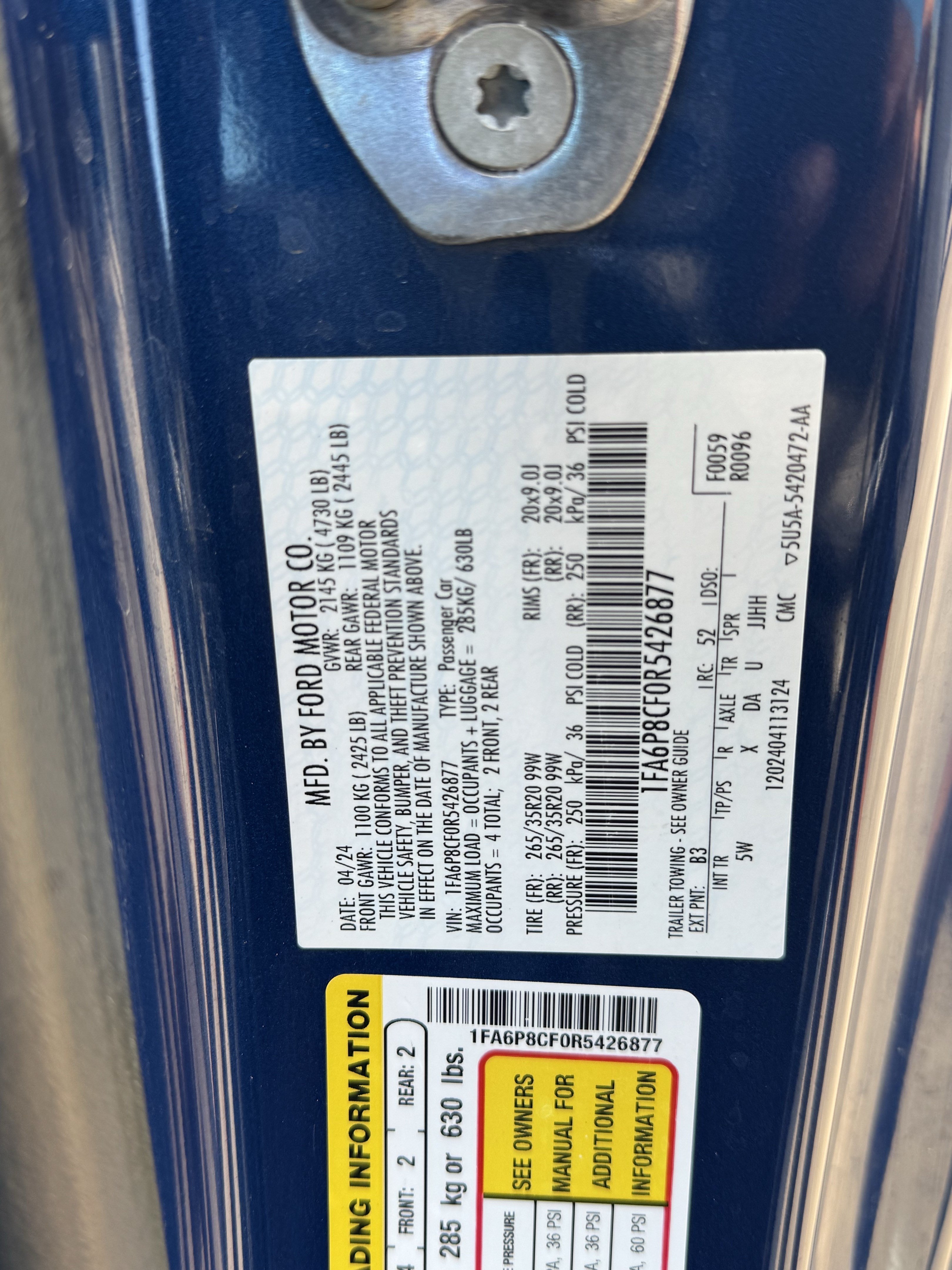 Used 2024 Ford Mustang GT Premium RWD image 32