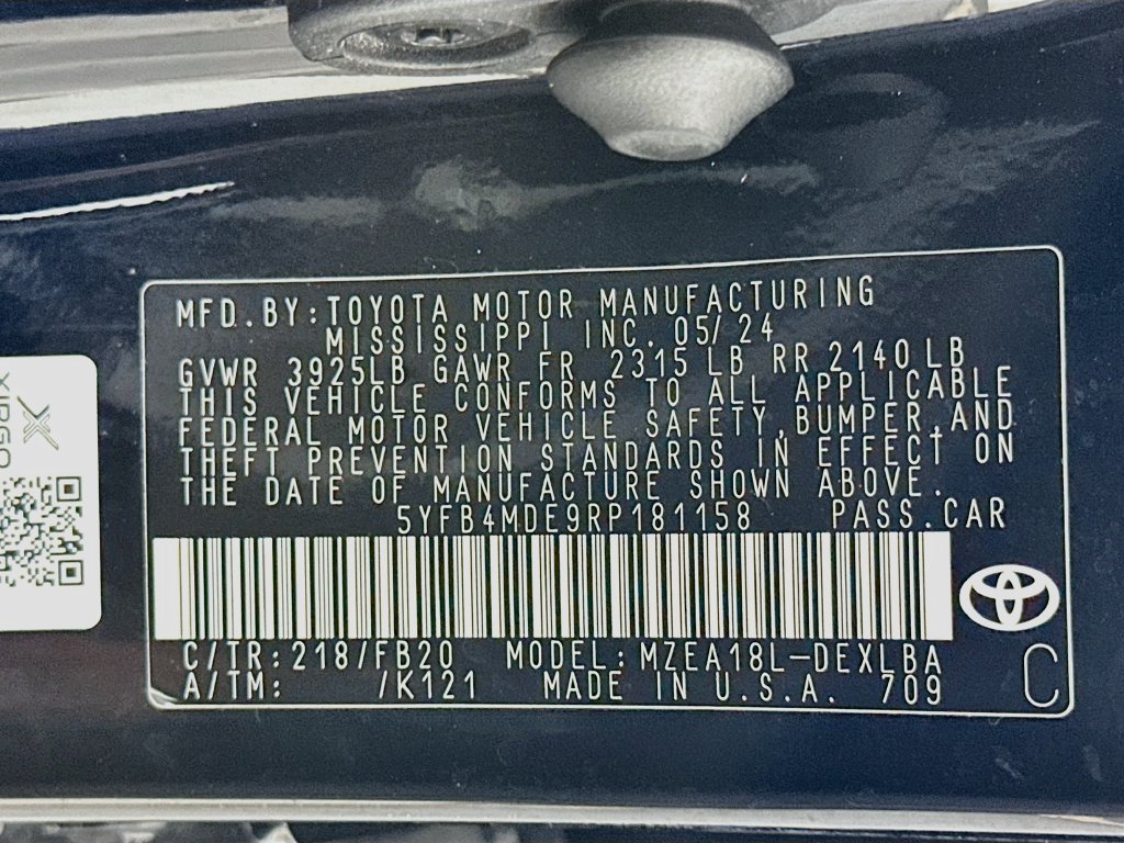 Certified 2024 Toyota Corolla LE FWD image 31