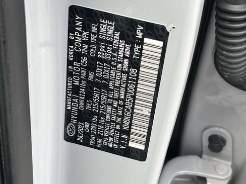 Certified 2023 Hyundai Kona SEL w/ Cargo Package image 27