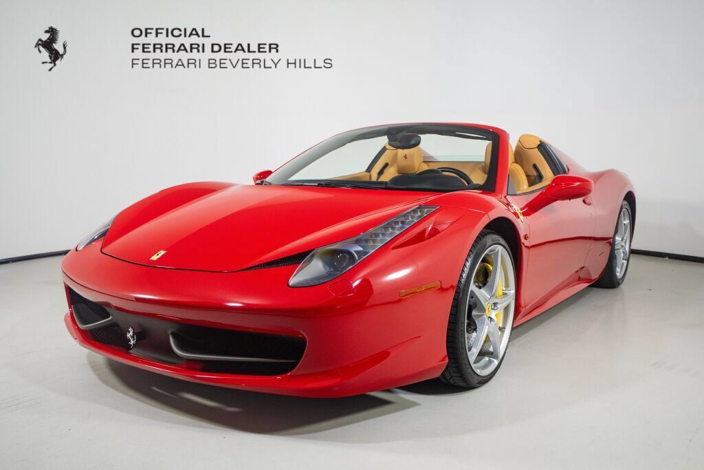 Used 2014 Ferrari 458 Spider RWD image 1
