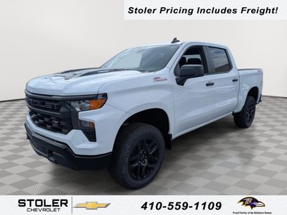 New 2026 Chevrolet Silverado 1500 Custom Trail Boss w/ Turbomax Blackout Package