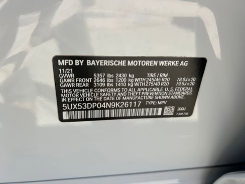 Used 2022 BMW X3 xDrive30i image 10