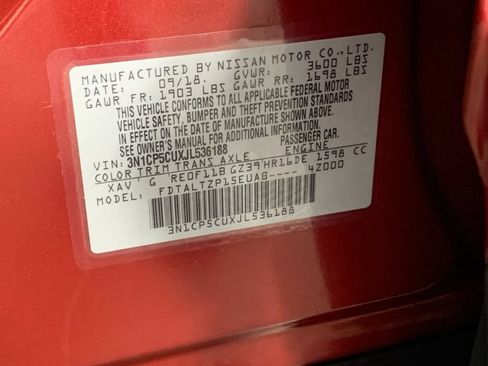 Used 2018 Nissan Kicks SR FWD image 11