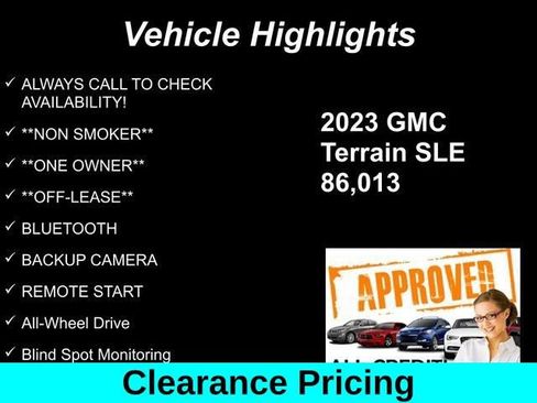 Used 2023 GMC Terrain SLE w/ Driver Convenience Package AWD/4WD image 10