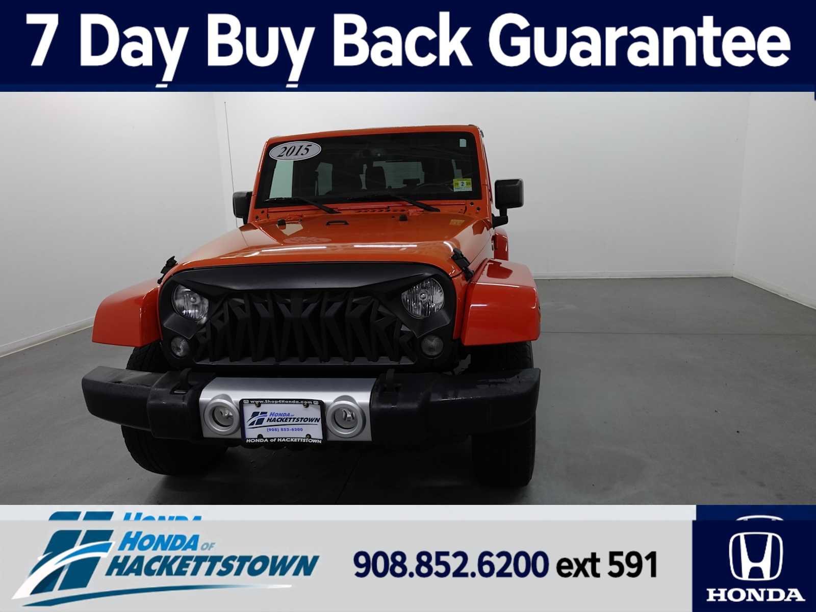 Used 2015 Jeep Wrangler Sahara w/ Dual Top Group AWD/4WD image 1